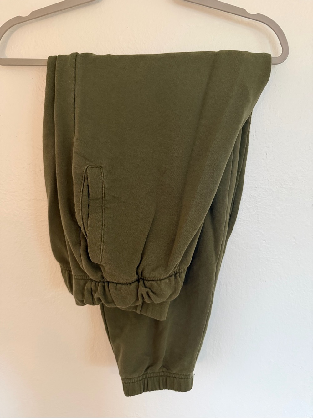 aerie Olive Green Jogger Track Pants